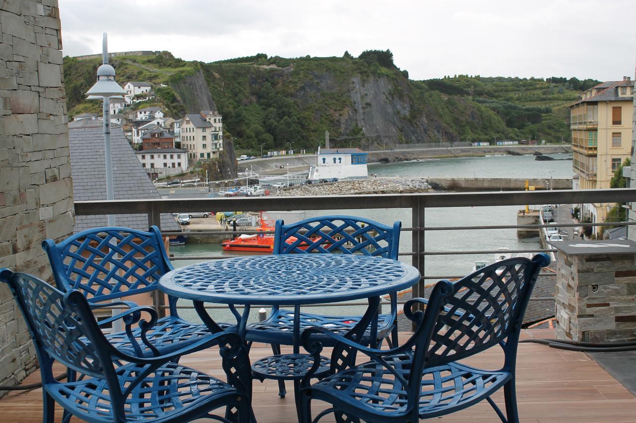 Apartamentos Turisticos Vistademar Luarca Exterior foto