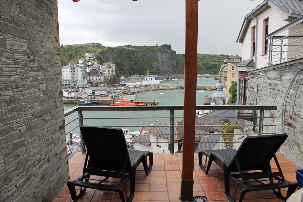 Apartamentos Turisticos Vistademar Luarca Exterior foto